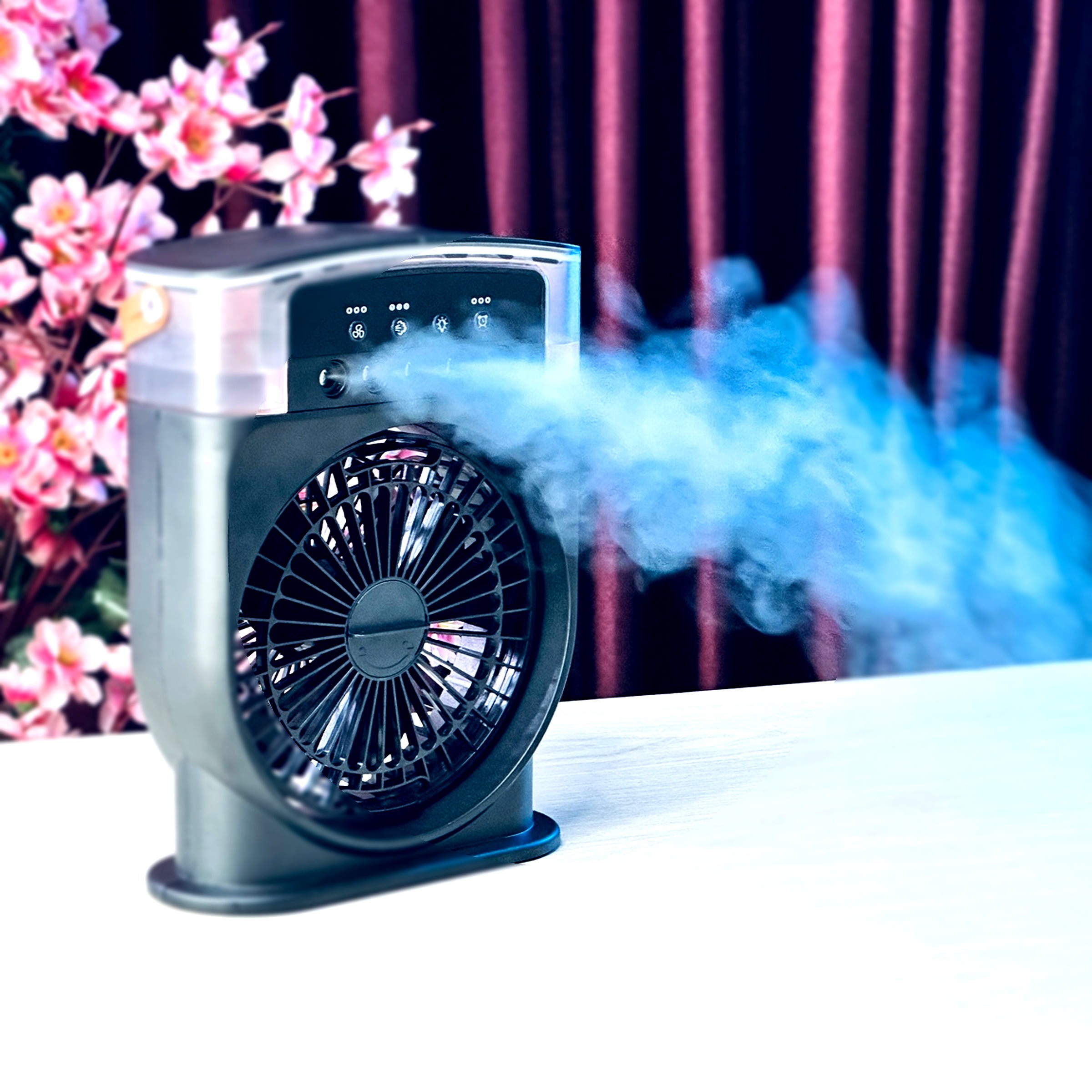 Mini Spray Cooling Fan single battery