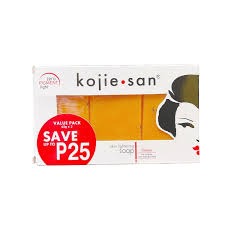 Kojie San Skin Lightening Kojic Acid Soap 3x 65g
