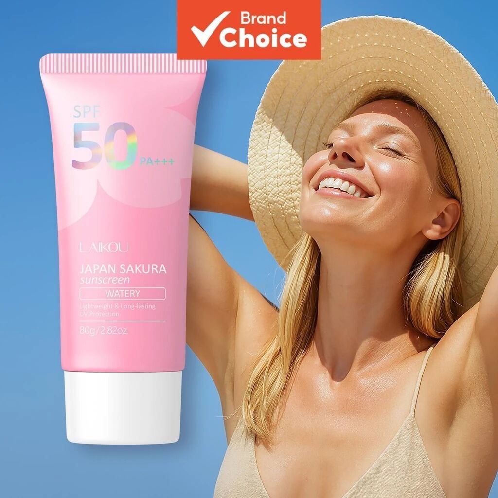 Laikou Japan Sakura Sunscreen SPF 50 (30gm)